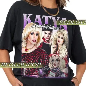 Katya Zamolodchikova Drag Queen Comedy Tee, RuPaul?s Drag Race Graphic Shirt, Camp Icon Merch Gift For Woman and Man Unisex T-Shirt, Vintage