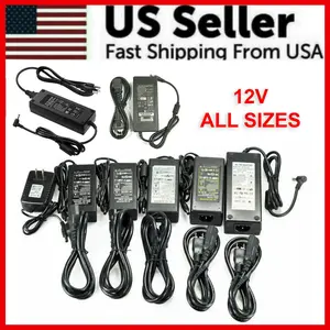 12V 1A 2A 3A 5A 6A 8A 10A Power Supply AC to DC Adapter 5050 LED STRIP LIGHT USA Does not apply