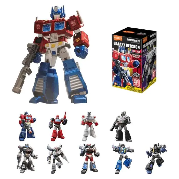 Blokees Transformers Assemble Character Toy | Surprise Collectible Series | Galaxy Version 01 Roll Out Mystic Mech