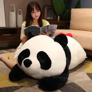 Giant Kawaii Panda Plush - 90cm Fat Bear Stuffed Animal Toy Pillow for Gifts