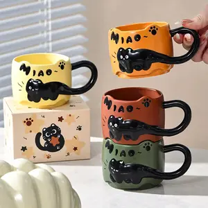 Miao Chaos Stackable Cat Mugs
