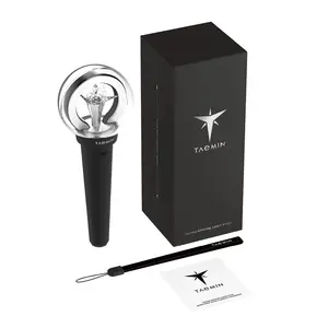 TAEMIN Official Light Stick | Official K-Pop Concert Lightstick | Bluetooth Sync Fanlight Collectible Merch | Full-Size + Mini Light Stick Set