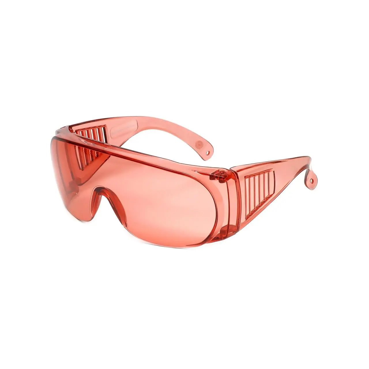 Medspex 1003 FL41 Pink Migraine Glasses Fitover Safety Glasses Blue Light Filter