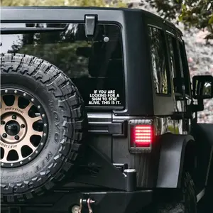 If You Are Looking For a Sign to Stay Alive This Is It Decal / Mental Health Stickers / Suicide Awareness / Waterproof Bumper Sticker /