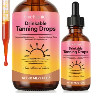 Body Bronzing Lotion 50ML, Moisturizing After Sun Exposure, Rich in Vitamins, Promotes Healthy Glow, Improves Skin Tone, Ideal for Body Tanning, Tan Booster