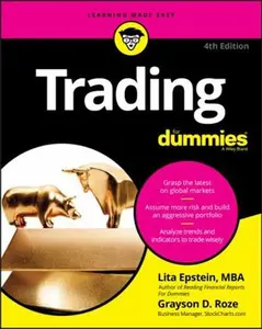 USED-Trading for Dummies by Epstein, Lita (Paperback)