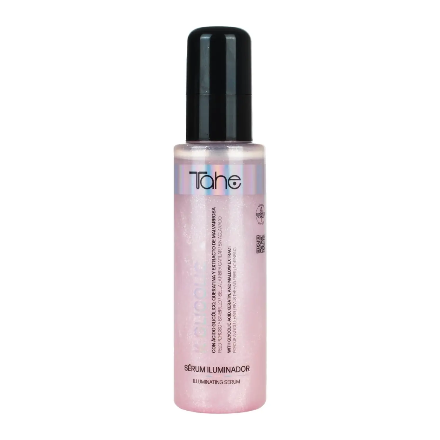 Tahe K-Glicolic Illuminating Split End Repair Serum with Glycolic Acid, Keratin, and Mallow Extract, 100 ml.  Leaves you hair Frizz-Free and Moisturized Lightweight Radiant