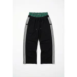 Double Waisted Boxer Baggy Sweatpants