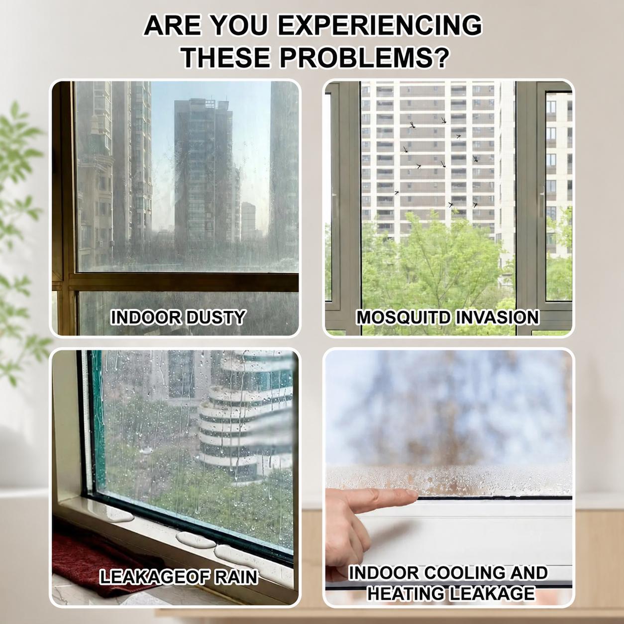 Glass door seal strip