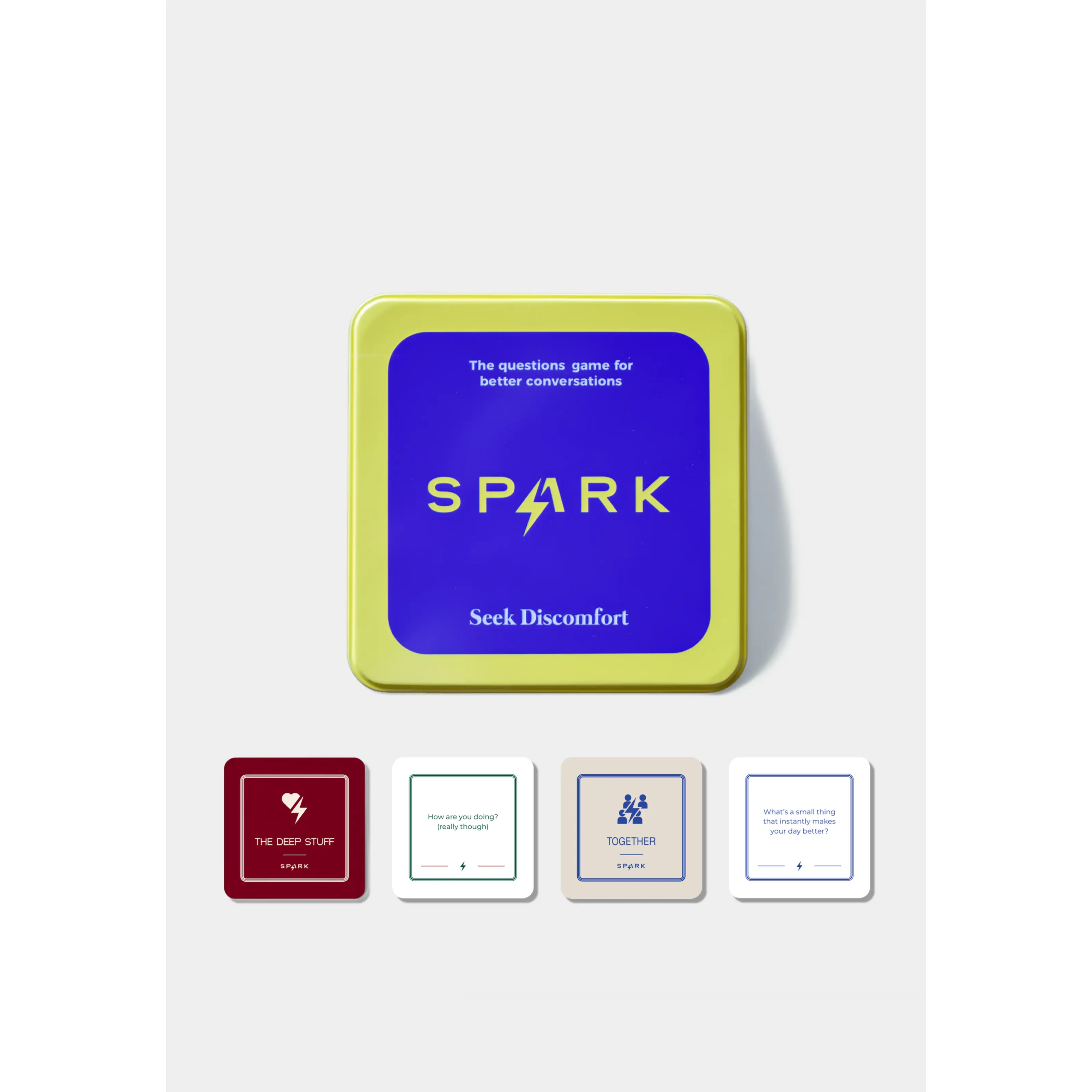 SPARK by Seek Discomfort - The Ultimate Connections Card Game