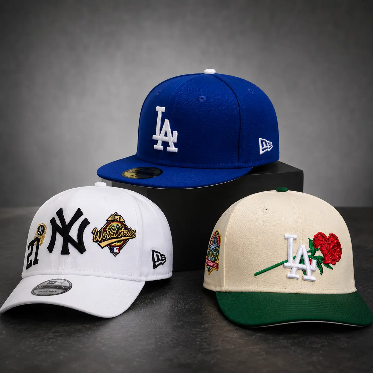 New Era MLB Baseball Cap NY Yankees LA Dodgers – 59FIFTY Fitted Snapback Hat, Unisex Streetwear Fashion for Men Women. Premium Baseball Style Accessory. Adjustable Gorras Sombreros. Viral TikTok Trend 2026.
