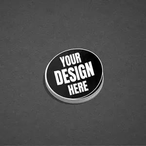 Your Logo ROUND Vinyl Sticker  - Permanent High Quality Customizable Design for Personalized Use