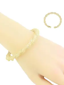 1 PC New Mesh Winding Open Full Diamond Bracelet Fashion Personalized Design Fried Dough Twists Shape Rhinestone Bangle