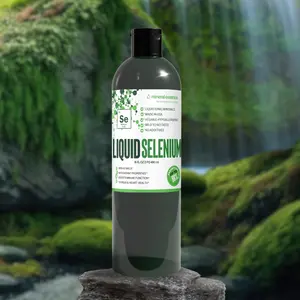 Liquid Ionic Selenium | 16 oz | 96 Servings | ±75 PPM –  Fast Absorption Mineral Supplement - Support Thyroid, Heart-Health ,Immune, Hair & Nail Health – Vegan, Non-GMO, Alcohol-Free - Daily Wellness Supplement - Healthcare