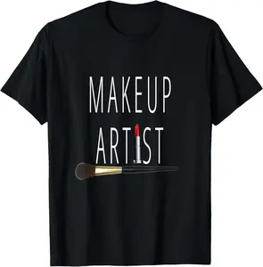 100% cotton Unisex MUA Makeup Artist T-Shirt