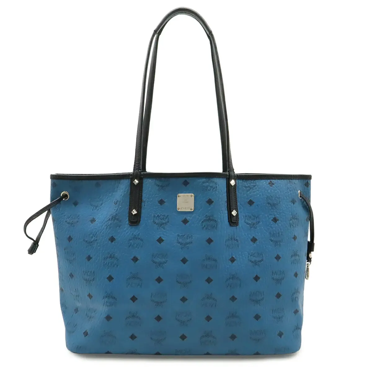 Pre-owned MCM Canvas Tote Bags Visetos Coated Shoulder Tote Bag