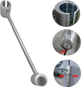 2 Pcs Hinge Gap Adjustment Wrench, Door Hinge Adjustment Tool Kit (14-19mm and 23-25mm), Heavy Duty Door Hinge Repair Tool for Precise Door Hinge Alignment,Suitable for Fire Doors, Security Doors Hardware Industrial Metal