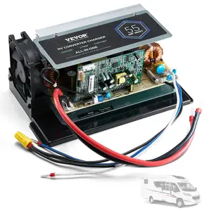 VEVOR WF-8955-AD-MBA Main Board Assembly, 55 Amp, Three-Stage RV Power Converter Replacement Unit, Compatible with Lithium Lead Acid Battery, Fit for WF-8955, Parallax 7145 & 7145 Series Converters