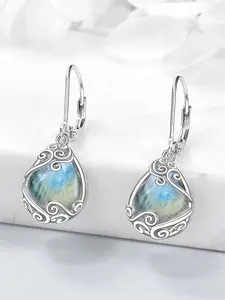 1 Pair Simple Drop Earrings Dangle Earrings For Women For Wedding Anniversary Engagement Party Jewelry Valentine's Day Gift