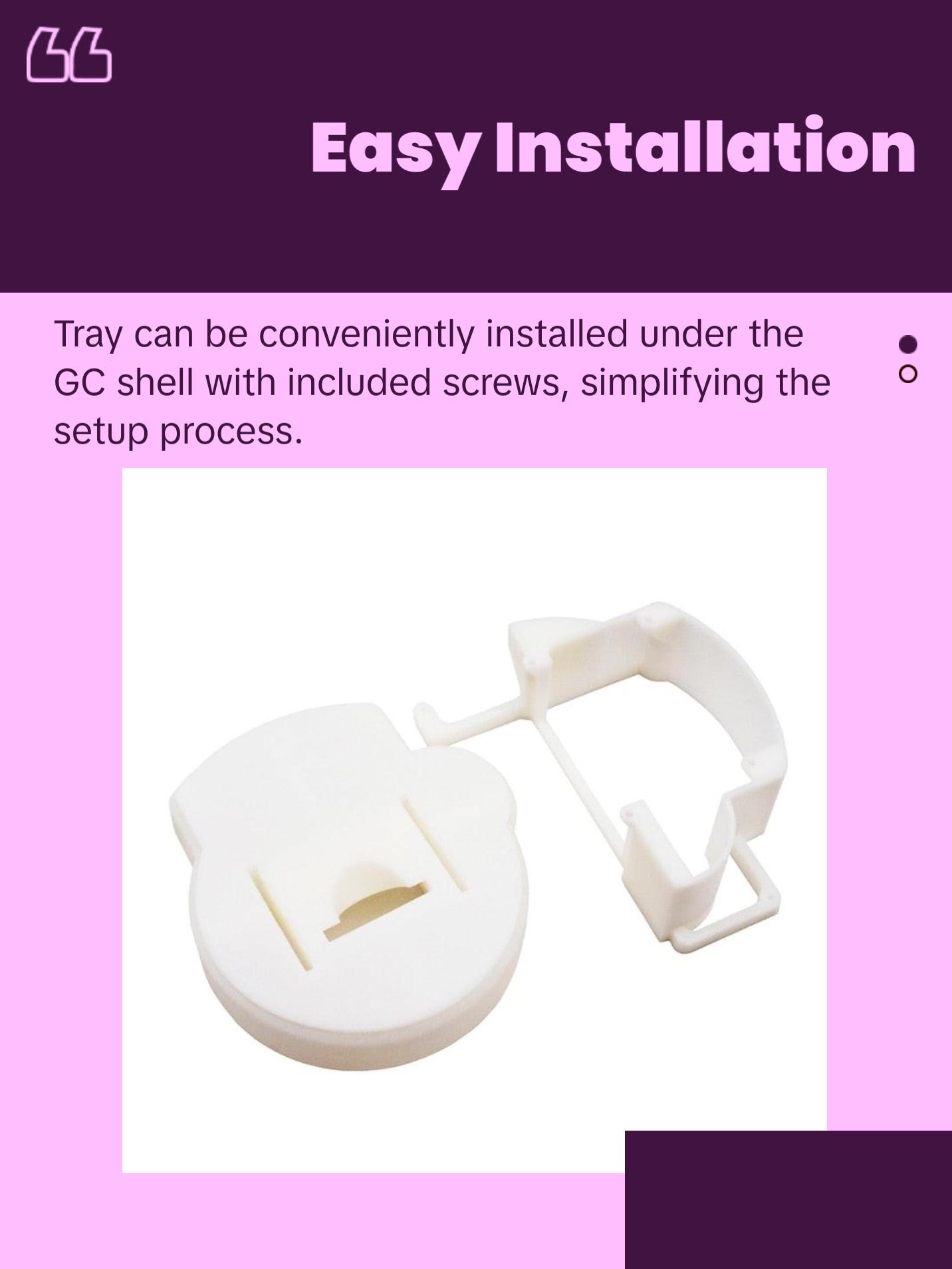 GC Loader 3D Printed Mount Kit with SD Extension Cable for GameCube