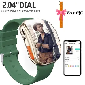 W&O New Smart Watch, Wireless Calling/Dial, Multiple Sport Mode, Calling Reminder and Rejection, SMS Reminder, IP67 Waterproof Smart Watch for Android iPhone Devices, Touch Screen Watch, Wearable Devices, Fall Gift