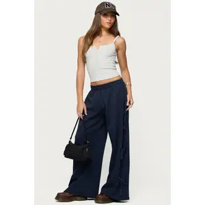 Claudette Baggy Ribbon Sweatpants
