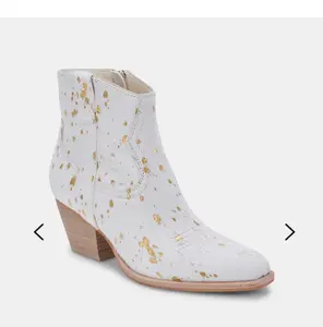 Dolce Vita Calf Hair Cowboy Booties