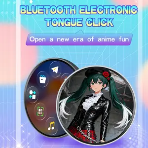 Smart electronic display peripheral animation two-dimensional ever-changing electronic badges Accessories