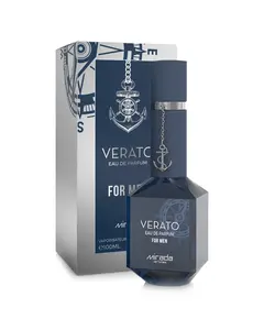 Mirada Verato Eau de Parfum for Men 100 ML - Bergamot Lemon Lime Olive Blossom Guaiac Wood Star Anise Tonka Bean Vanilla Leather