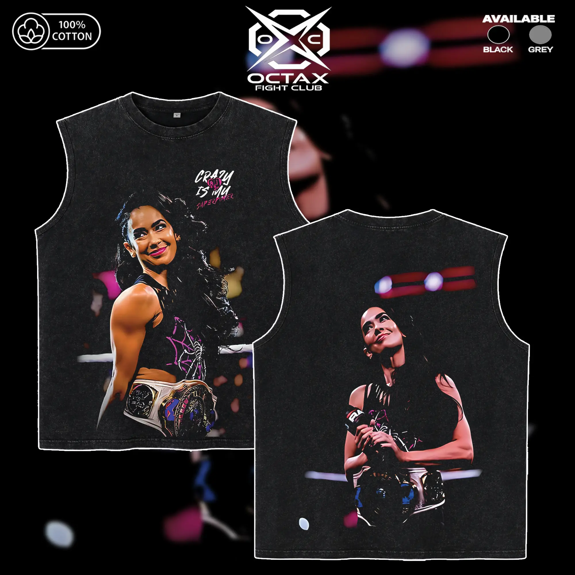 Acid Washed Tank Top