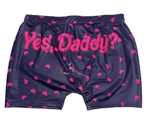 Yes Daddy Snack Shorts Black