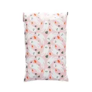 Ghosts Halloween Poly Mailers Size 6x9 Shipping Bags