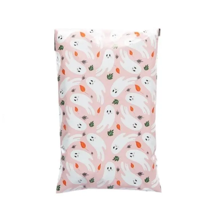 Ghosts Halloween Poly Mailers Size 6x9 Shipping Bags