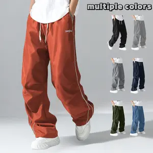 Adjusted Track Pants with Campus Embroidery - Urban Casual & Active Set