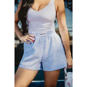 Blue Striped Boxers Female