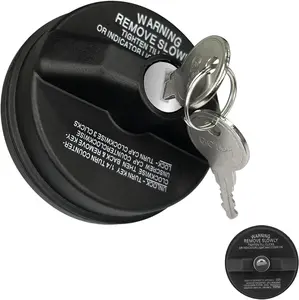 Car Fuel Tank Cap with Locking Gas Cap for Chevrolet Honda Nissan Acura Mazda Cadillac GMC 4Runner FJ Cruiser Silverado Camaro Replacement Part #10504 77300-47020