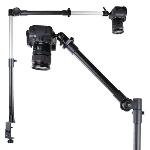 iBOLT Stream-Cast Overhead Camera Rig Desk Mount for DSLR Cameras for Top Down and Front Facing Photography