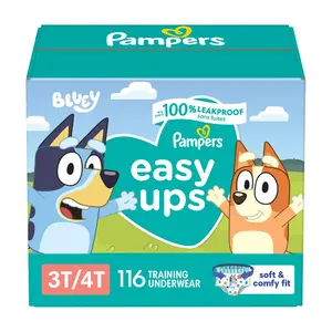 Pampers Easy Ups Boys PJ Masks Training Underwear Enormous Pack - 3T-4T - 116ct