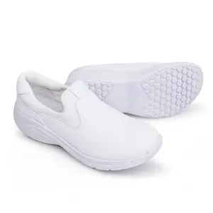 Hawkwell Women's Slip on Lightweight Nursing Shoes Comfortable Slip Resistant Work Shoes