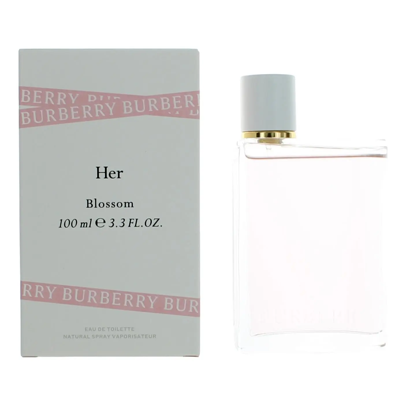 BURBERRY Women's Fresh Her Blossom Eau de Toilette (EDT) Spray - 3.3 fl oz