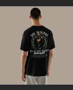 The Walrus Graphic Tee for Men - Top Quality - Menswear Casual Stylish Tshirt Jeans Shorts
