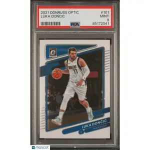 Luka Doncic PSA 2021 Panini Donruss Optic #101 9