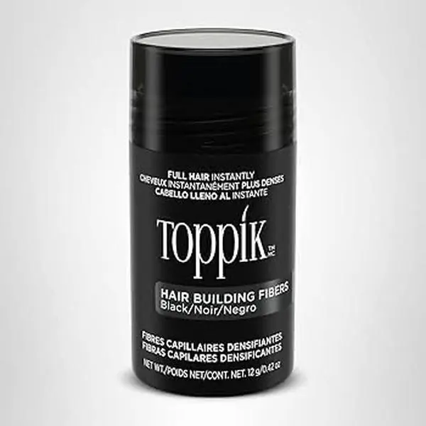 Hair Building Fibers, Fill In Fine or Thinning Hair Instantly Thicker, Fuller Looking Hair
