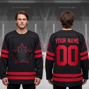 Custom 2026 Canada Hockey Jersey – Personalization Canada Hockey Jersey - Adult Sizes S–5XL, Team Canada hockey Jersey, Fan Hockey jersey