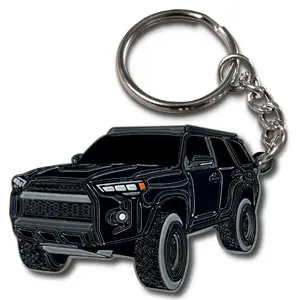 4Runner Accessories - Metal Keychain 4 runner key chain key fob cover - 3rd 4th 5th gen mods car accessories compatible with Toyota trd pro 4 runner