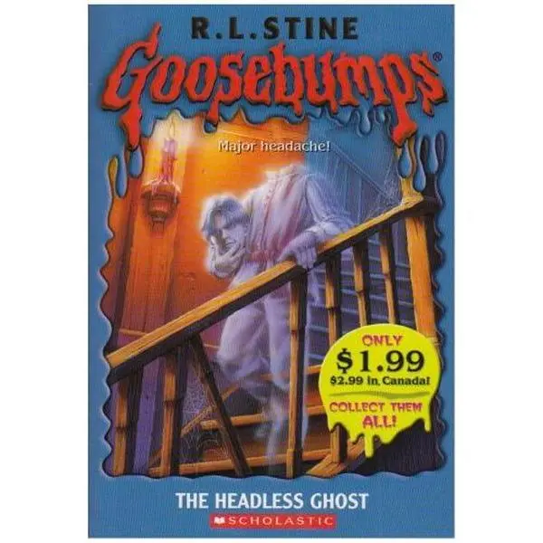 Used Fiction Book - Goosebumps: The Headless Ghost by R.L. Stine (Paperback, Good Condition) - English, for Young Readers & Children, Enhances Reading Fun, Fiction Books