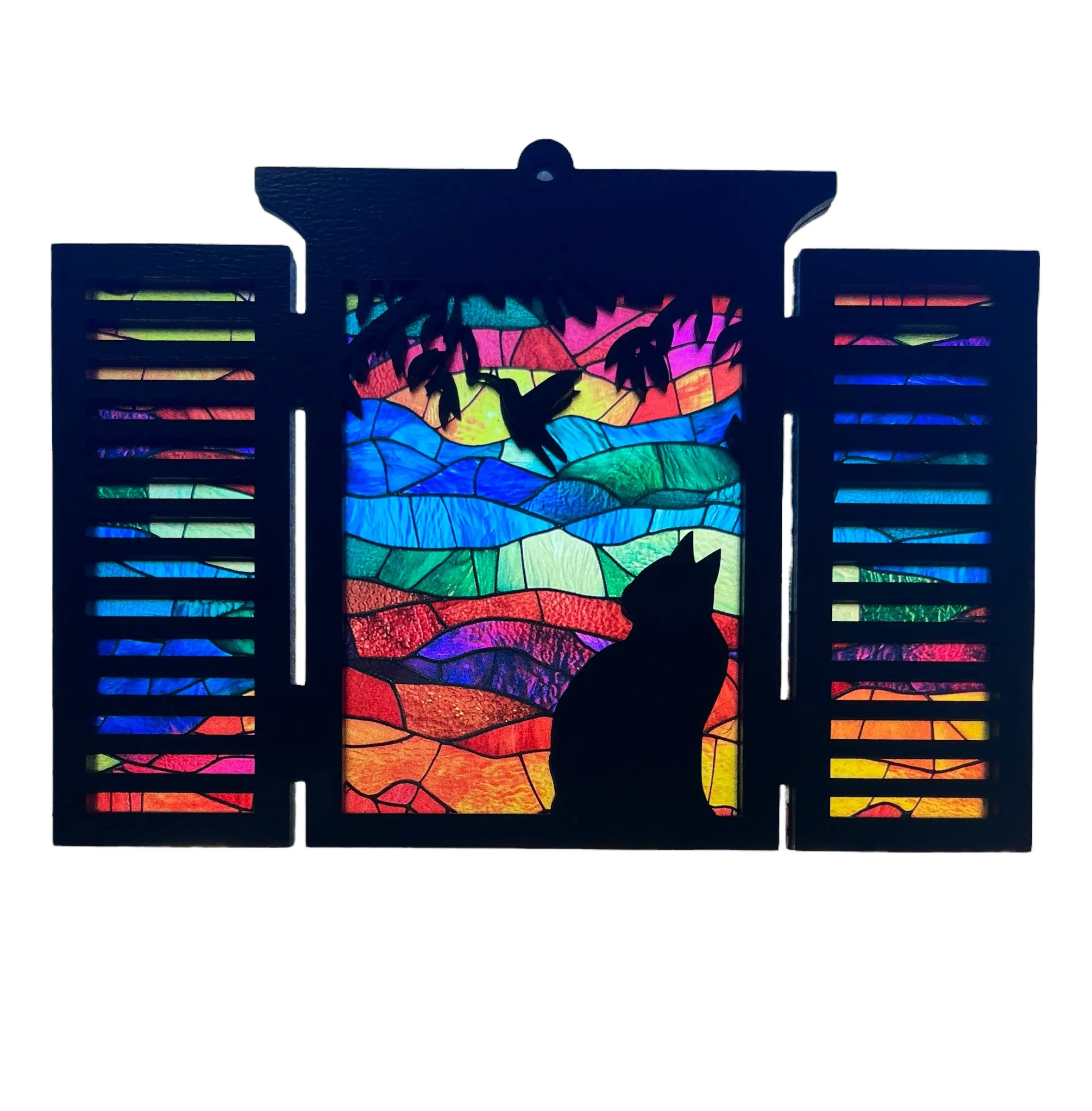 Curious Cat Sun Catcher
