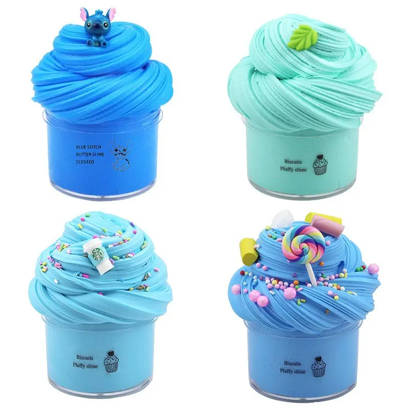 4-piece set 8 (dark blue, light green, sky blue, light blue)