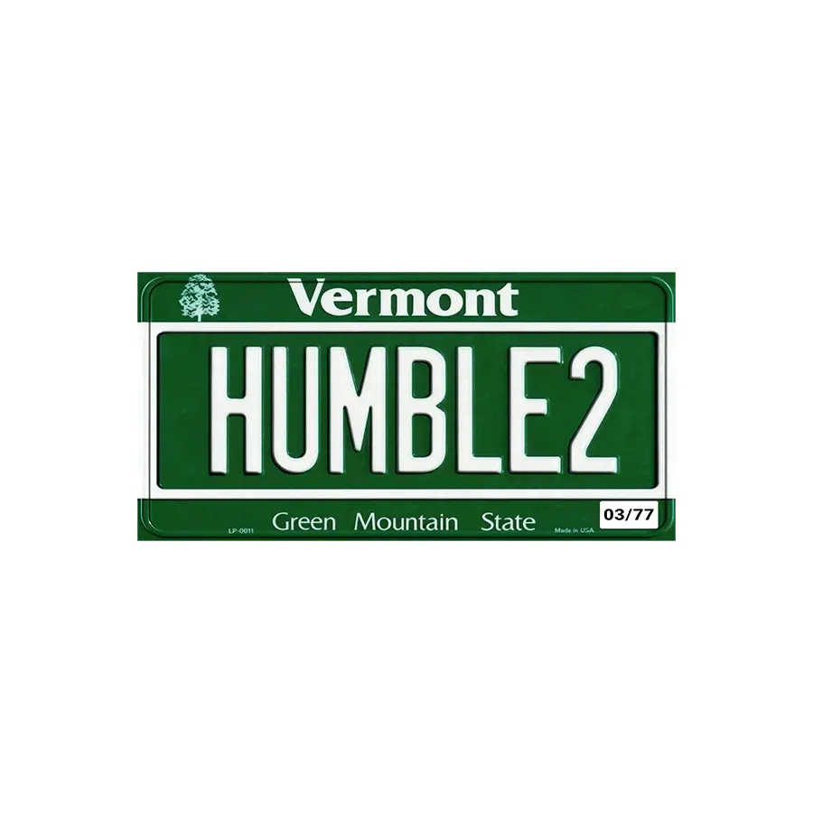 Custom Vintage Metal Tin License Plate Sign - Personalized Car Plate Name, Rustic Home Decor Products, Vintage Garage Signs, Matte Finish Gift Box Included, Colorful Crystal Ball Mushroom Oversized Acrylic Decor, Christmas Gift for Home/Bar, Wall, Customi