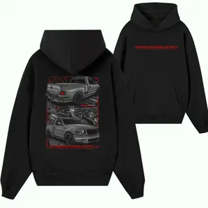 Ford F-150 SVT Lightning Hoodie – Trokiando Truck Hoodie, Supercharged Lightning Graphic Sweatshirt, Street Truck Apparel for Truck Enthusiasts